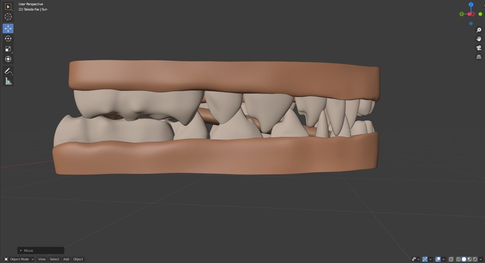 Takoda Fox 3D model_65