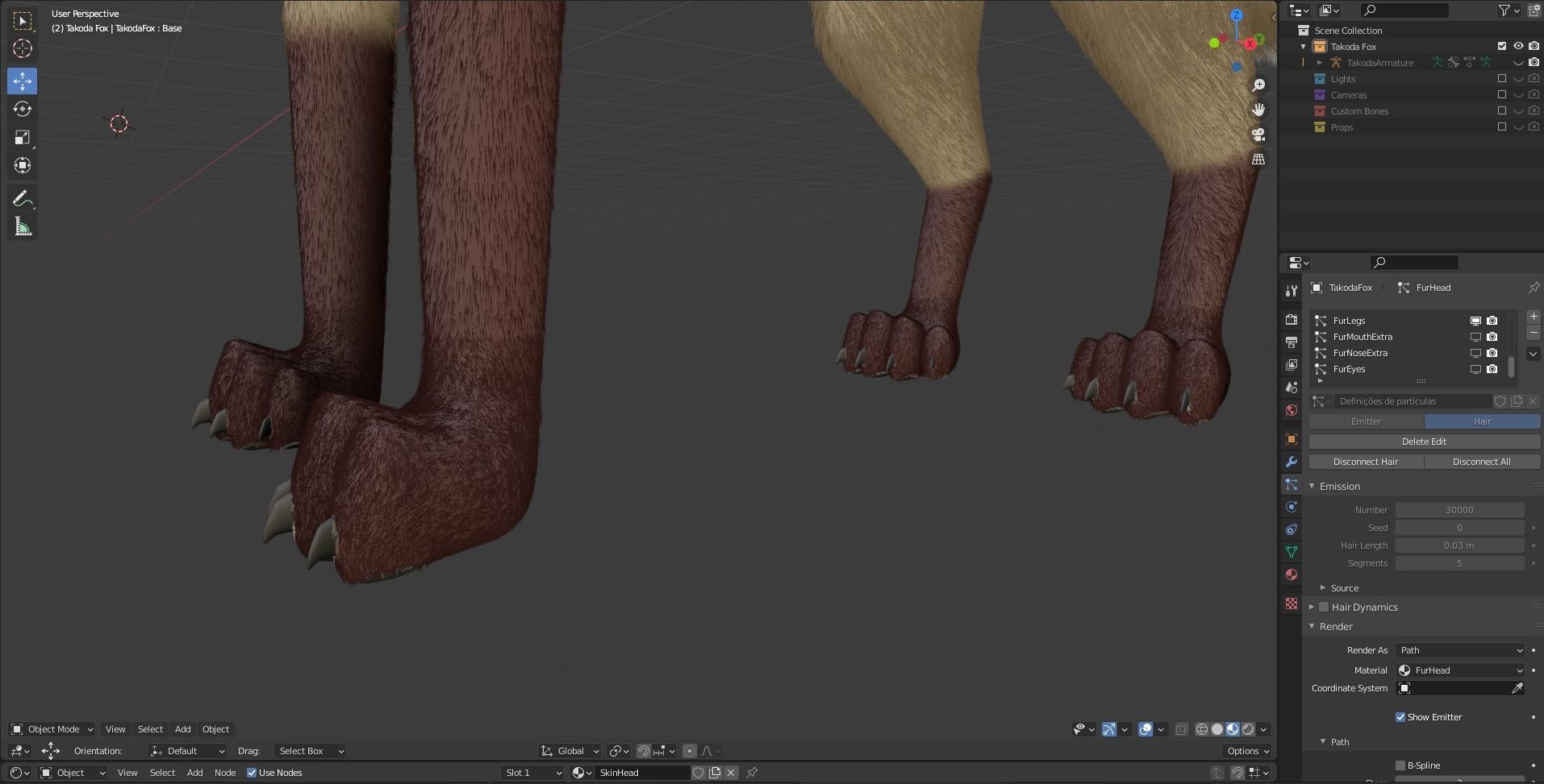 Takoda Fox 3D model_76