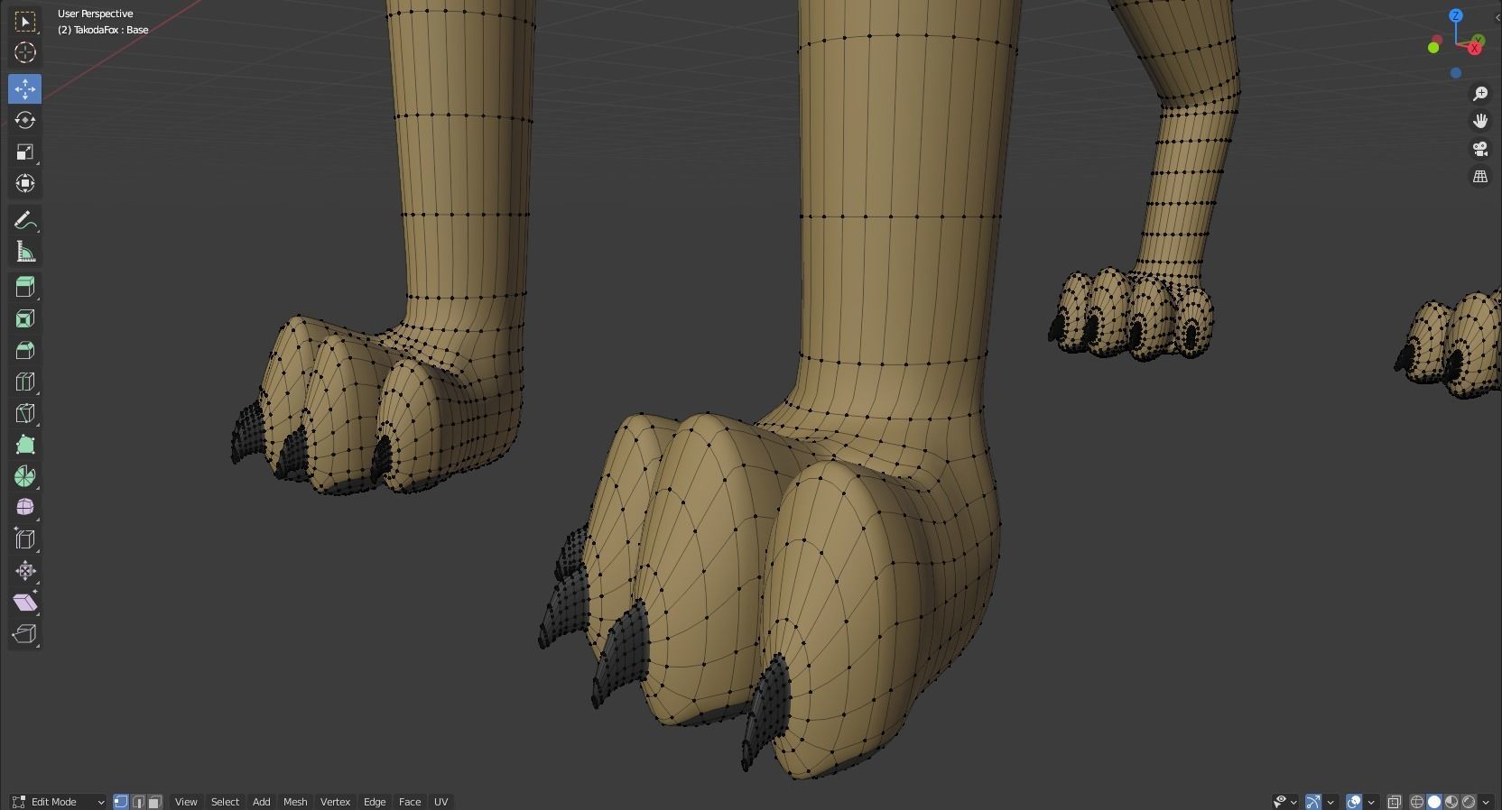 Takoda Fox 3D model_46