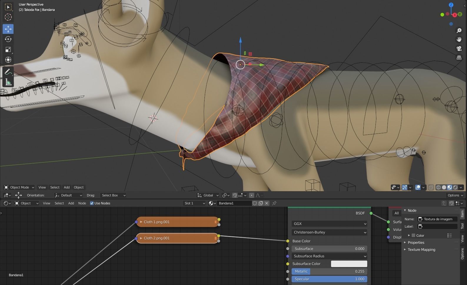 Takoda Fox 3D model_70