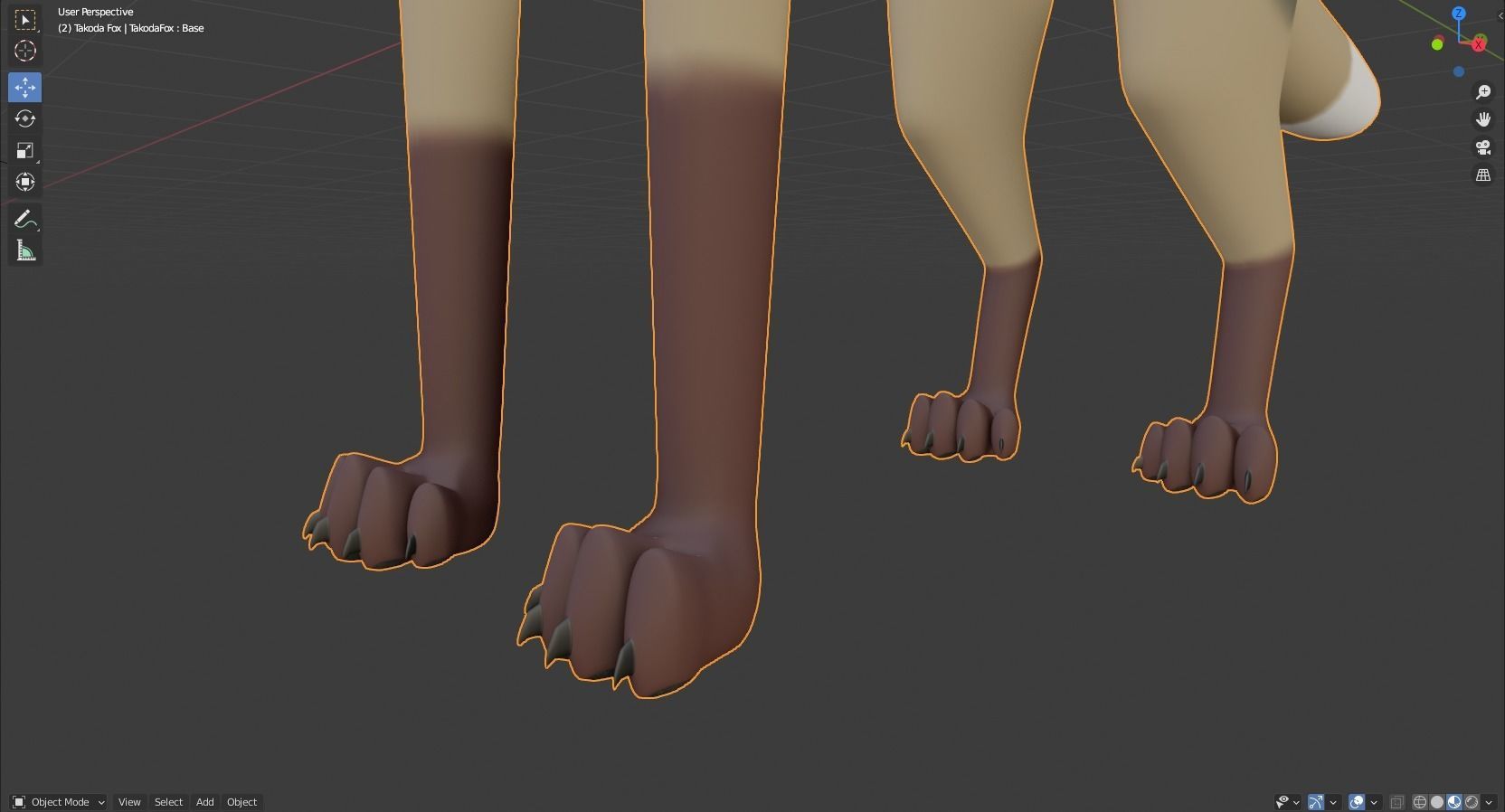Takoda Fox 3D model_53