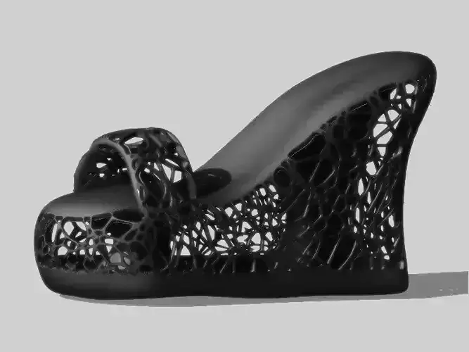 F Shoes shoe 3D print model