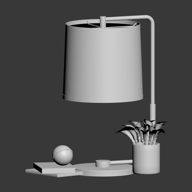Swing Table Lamp Circa Lighting 3D model_3