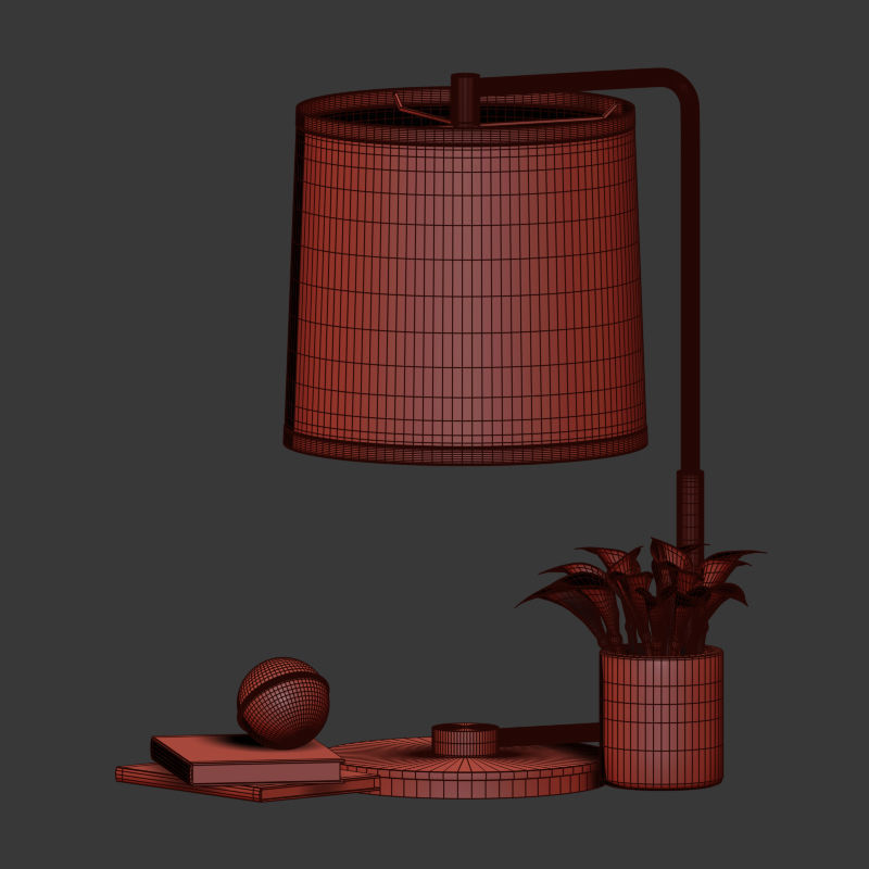 Swing Table Lamp Circa Lighting 3D model_4