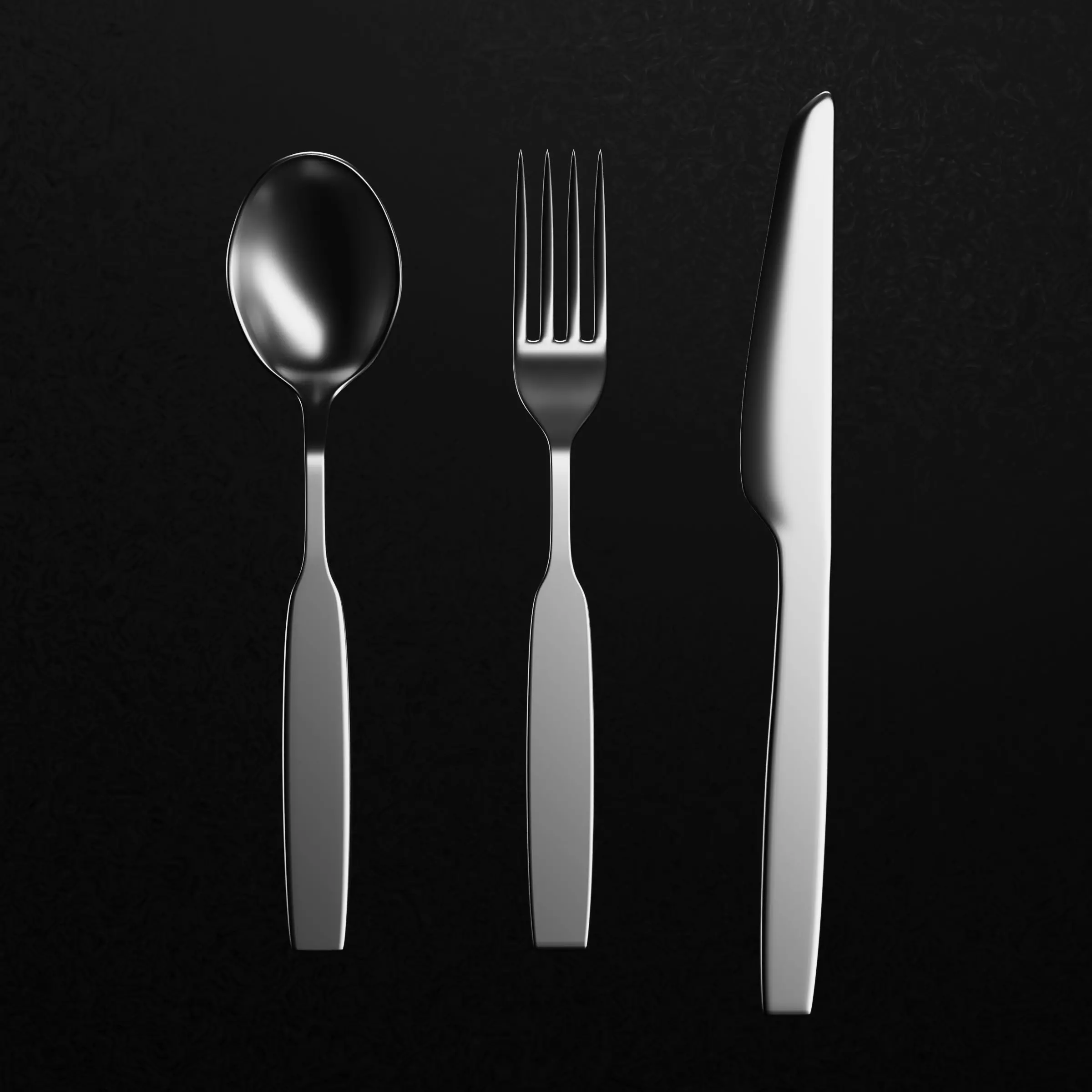 Strelka Cutlery 3D model