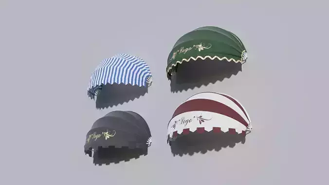 Sun protection awnings