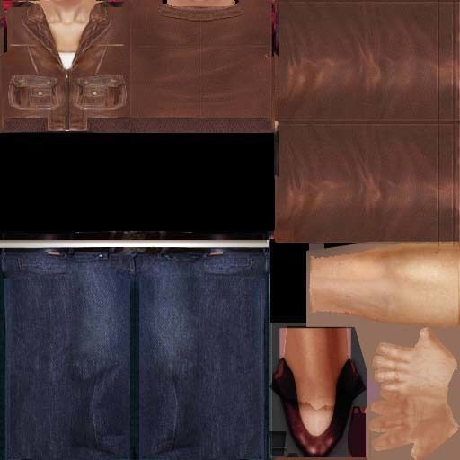 3d People 1 dx graffiti lettering 3D model_7