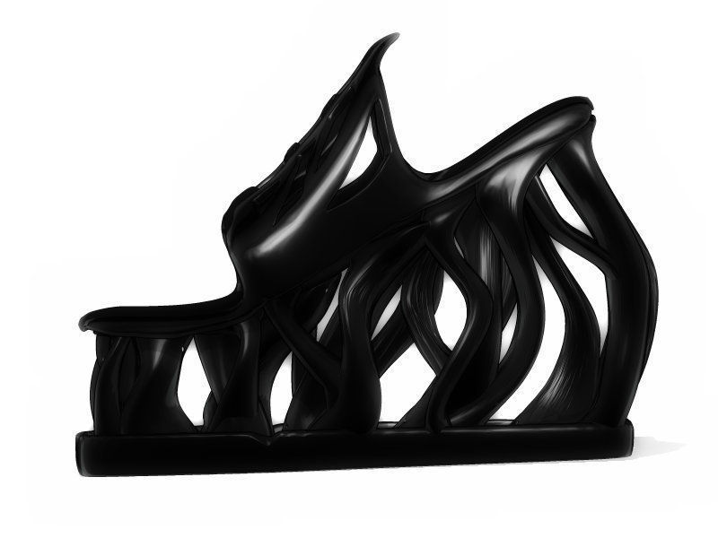 Space Shoes  3D print model_1