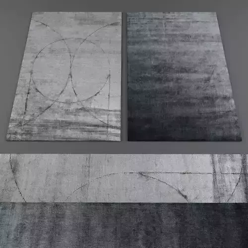 Rugs collection 220 Low-poly 3D model