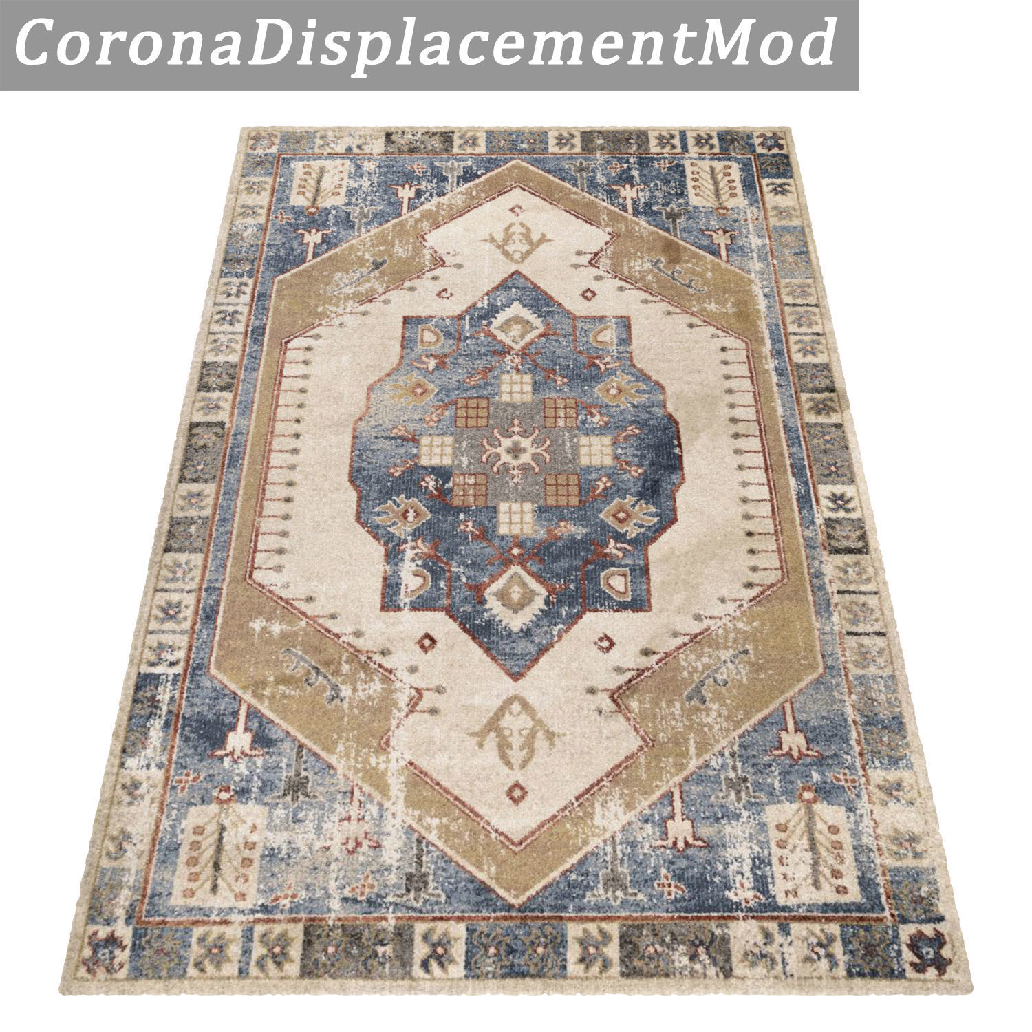 Rug Set 1501 3D model_4