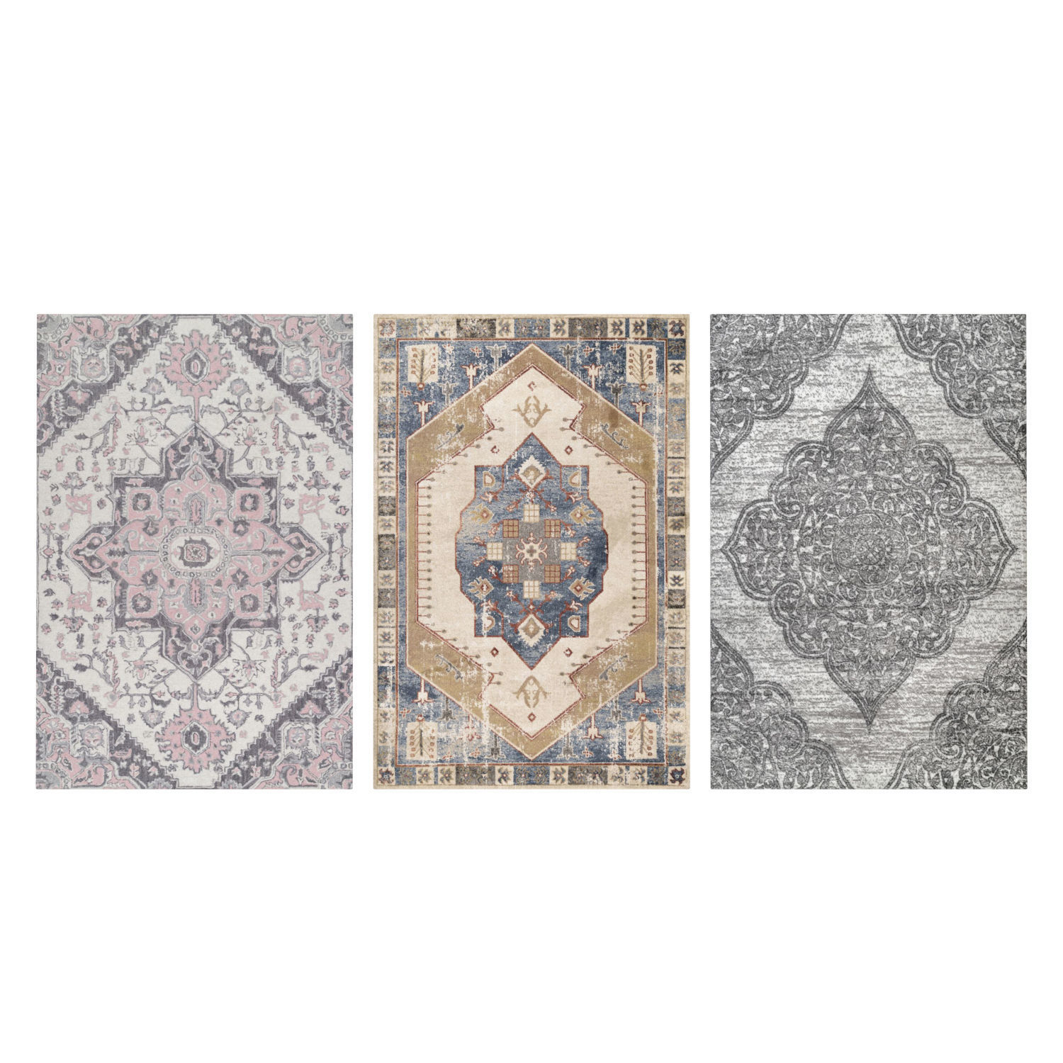 Rug Set 1501 3D model_6