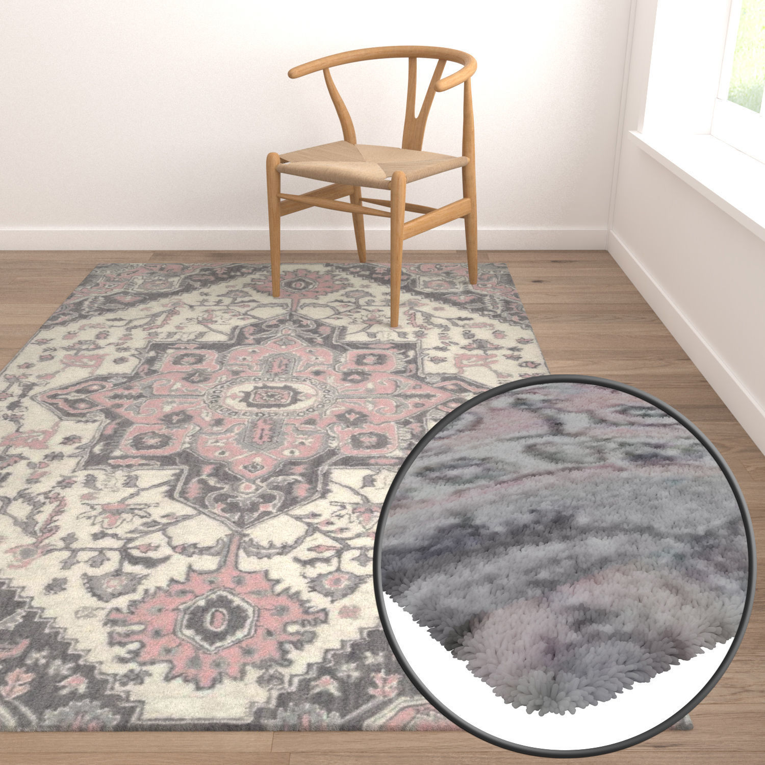 Rug Set 1501 3D model_5