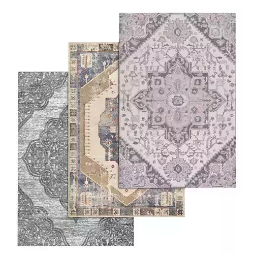Rug Set 1501 3D model