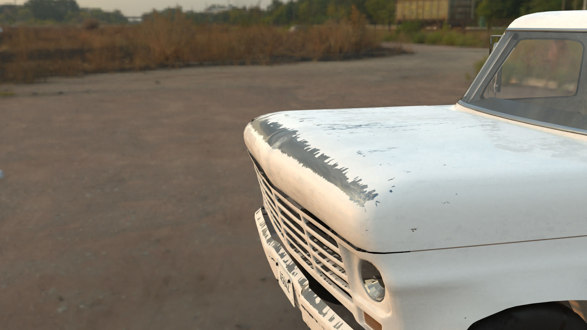 pick up truck 3D model_4