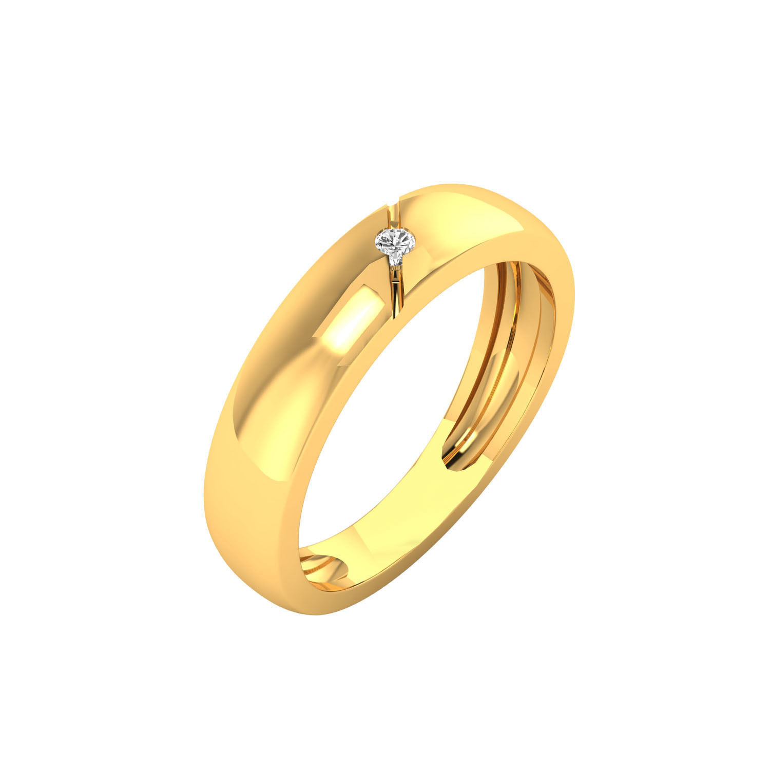 Women band ring 3dm render 3D print model 3D print model_2