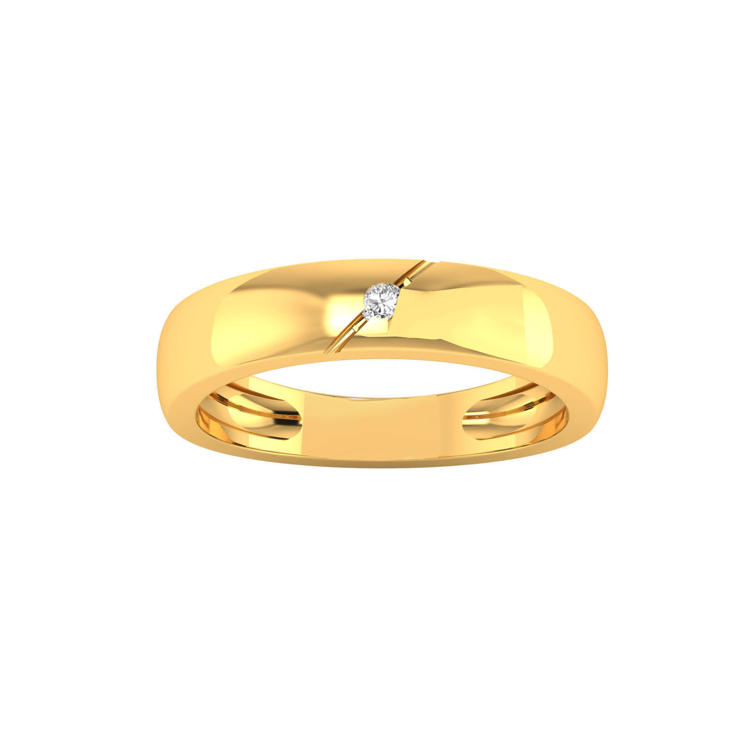 Women band ring 3dm render 3D print model 3D print model_7