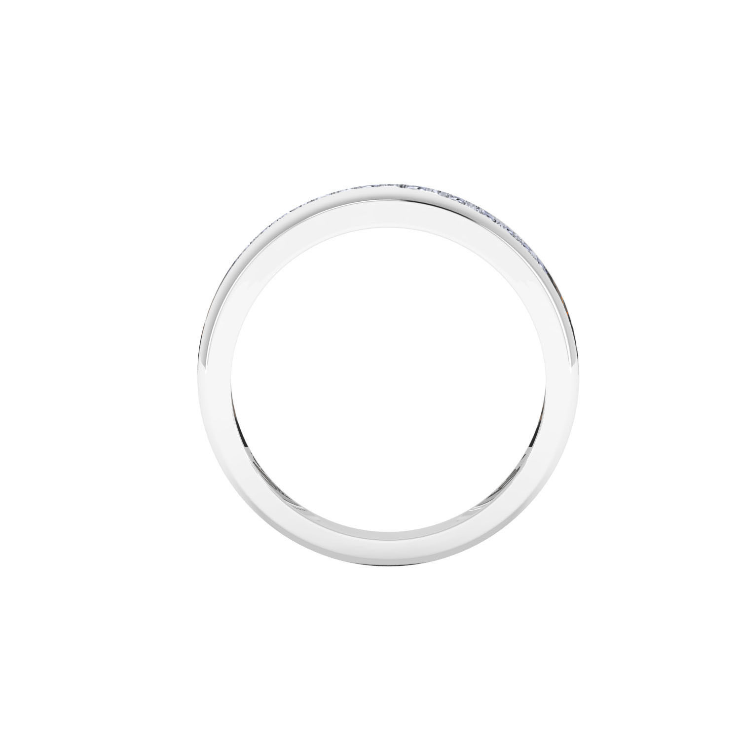 Women band ring 3dm render 3D print model 3D print model_4