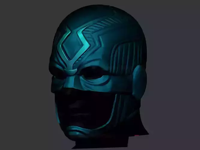 Black Bolt Helmet - Marvel Cosplay Mask - Halloween Costume  3D print model