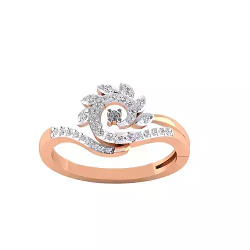 Women ring 3dm render 3D print model