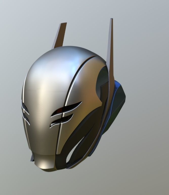 Necro Batman costume made 3D print model_1