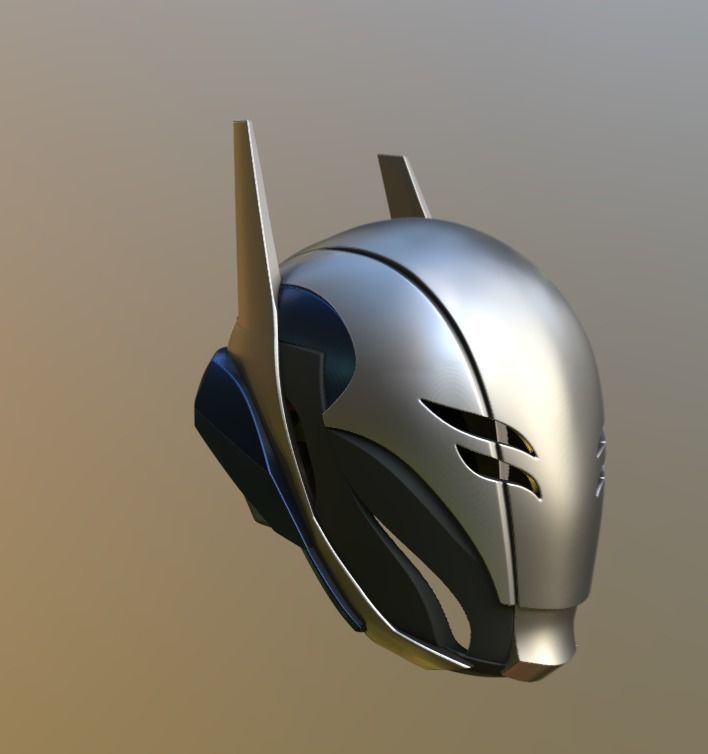 Necro Batman costume made 3D print model_6