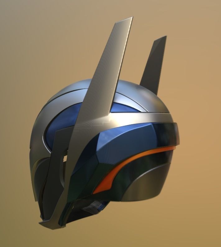 Necro Batman costume made 3D print model_3