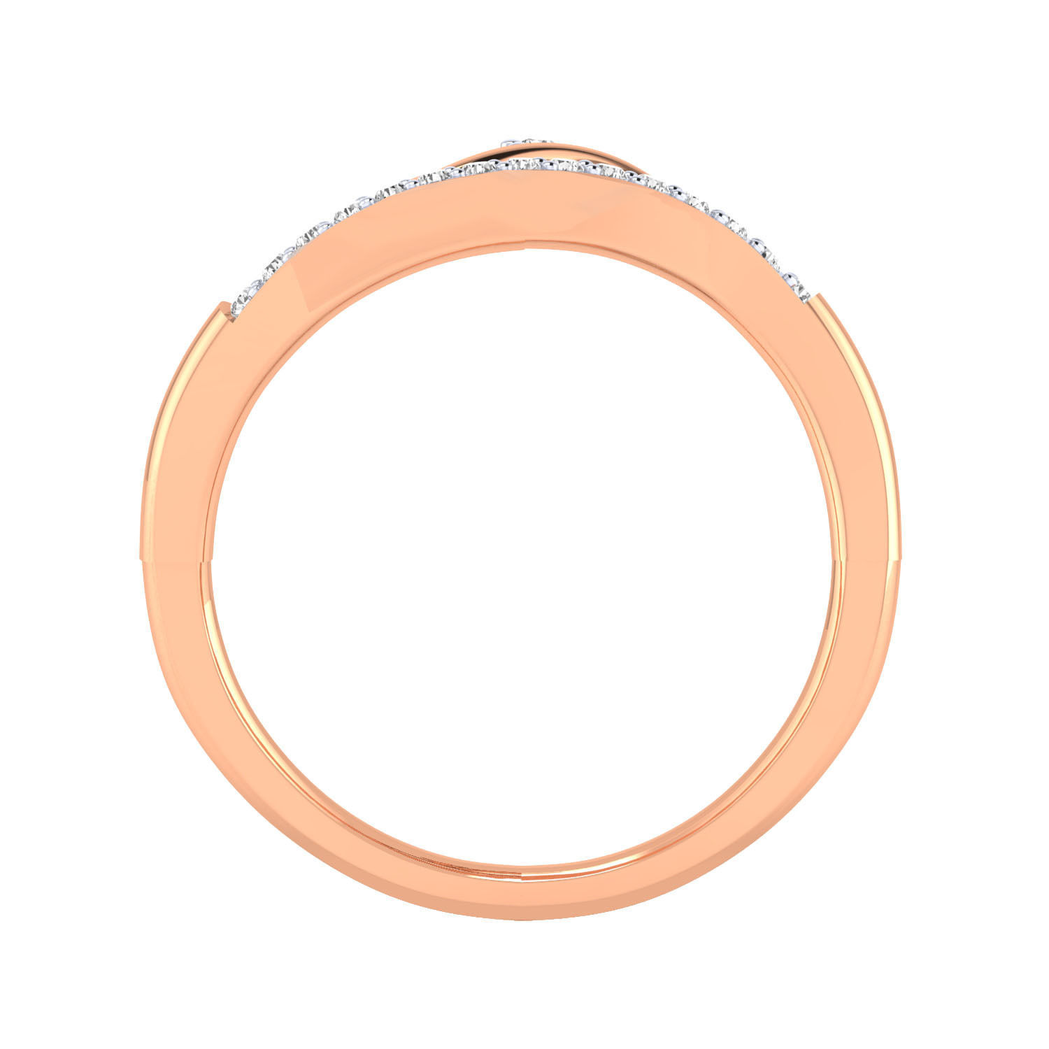 Women ring 3dm render 3D print model 3D print model_11