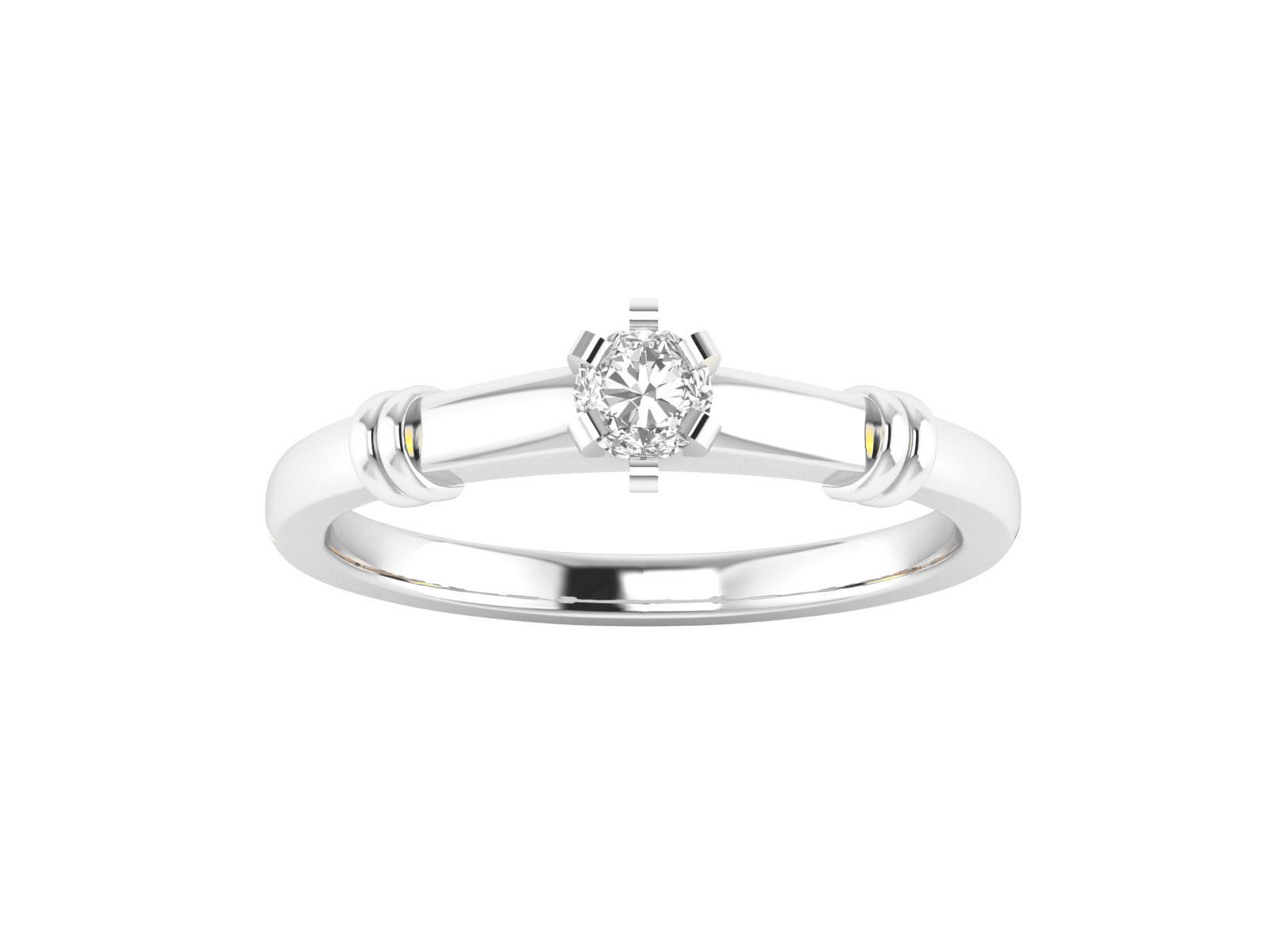 Women ring 3dm render 3D print model 3D print model_8