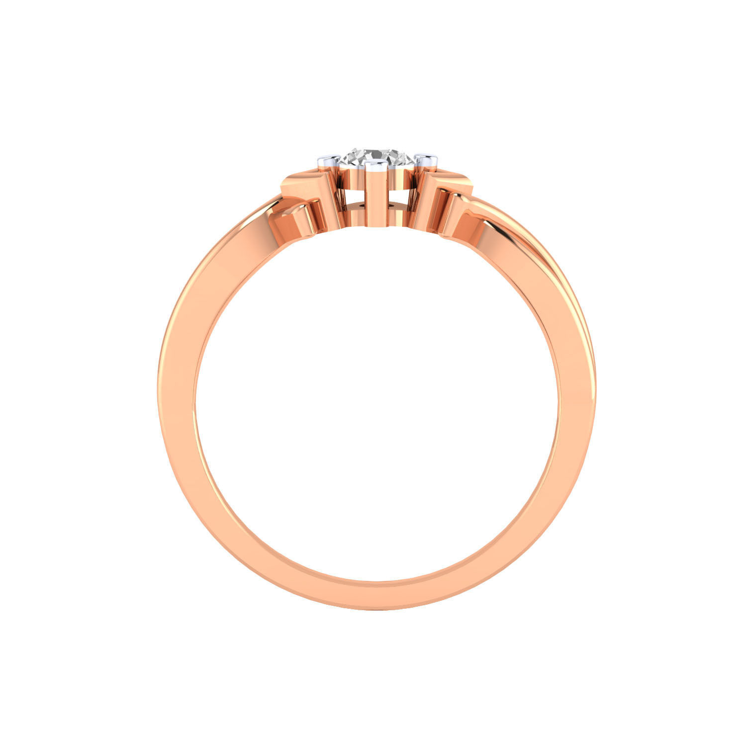 Women ring 3dm render 3D print model 3D print model_9