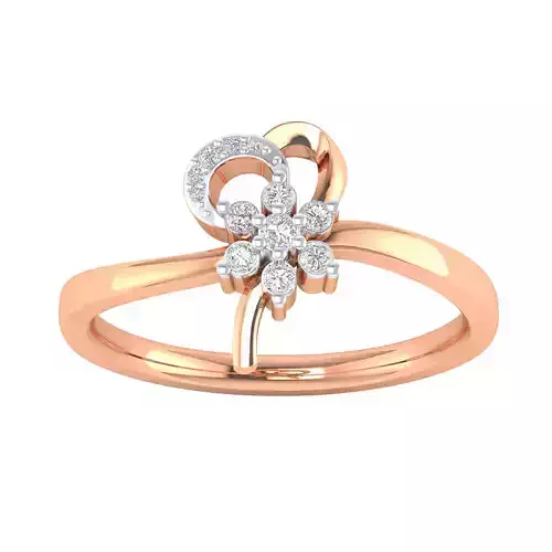 Women ring 3dm render 3D print model