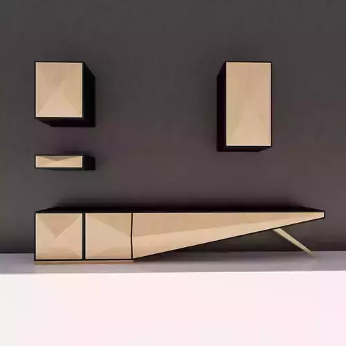 Special furniture - Full parametric Revit Family 