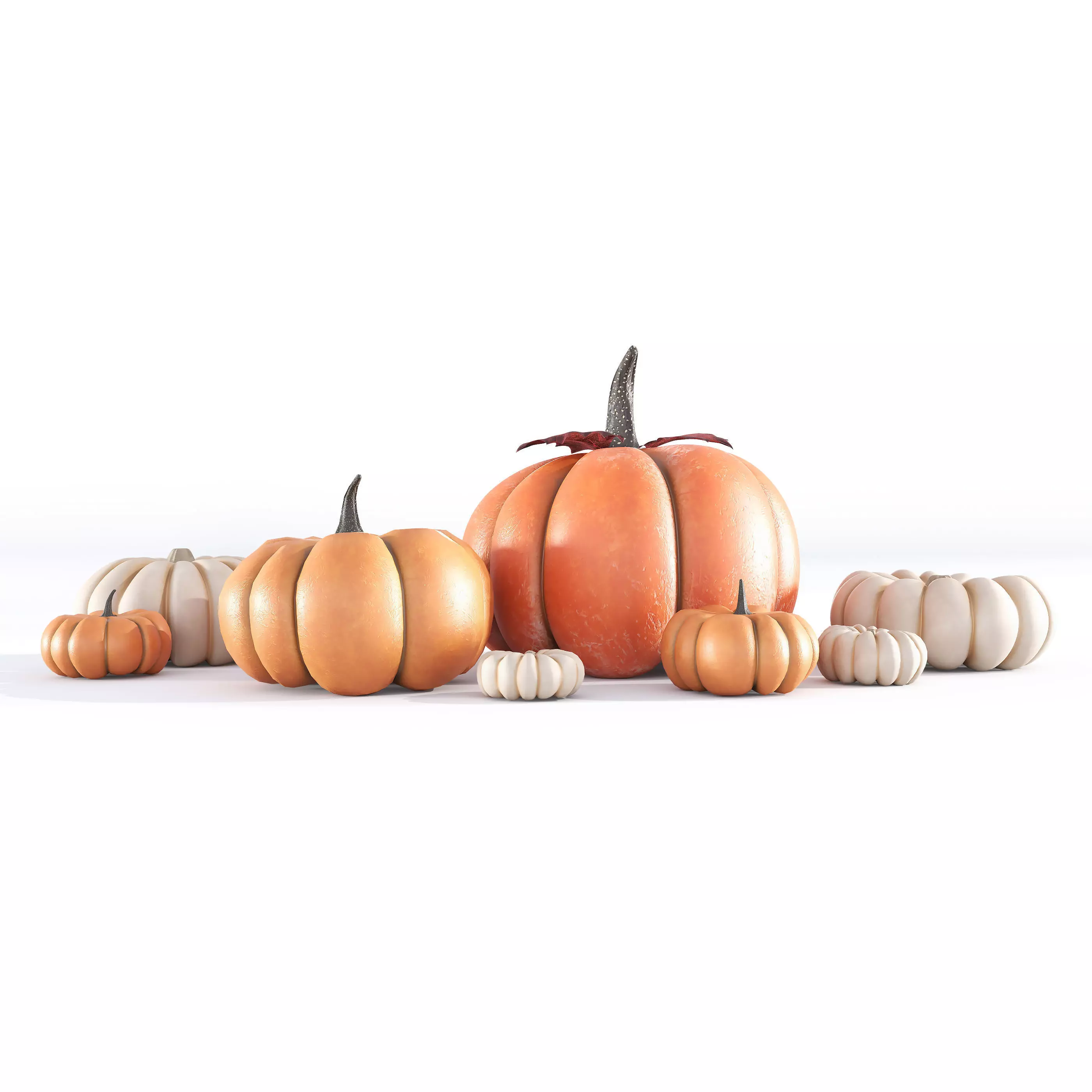 Pumpkins 3D model_0