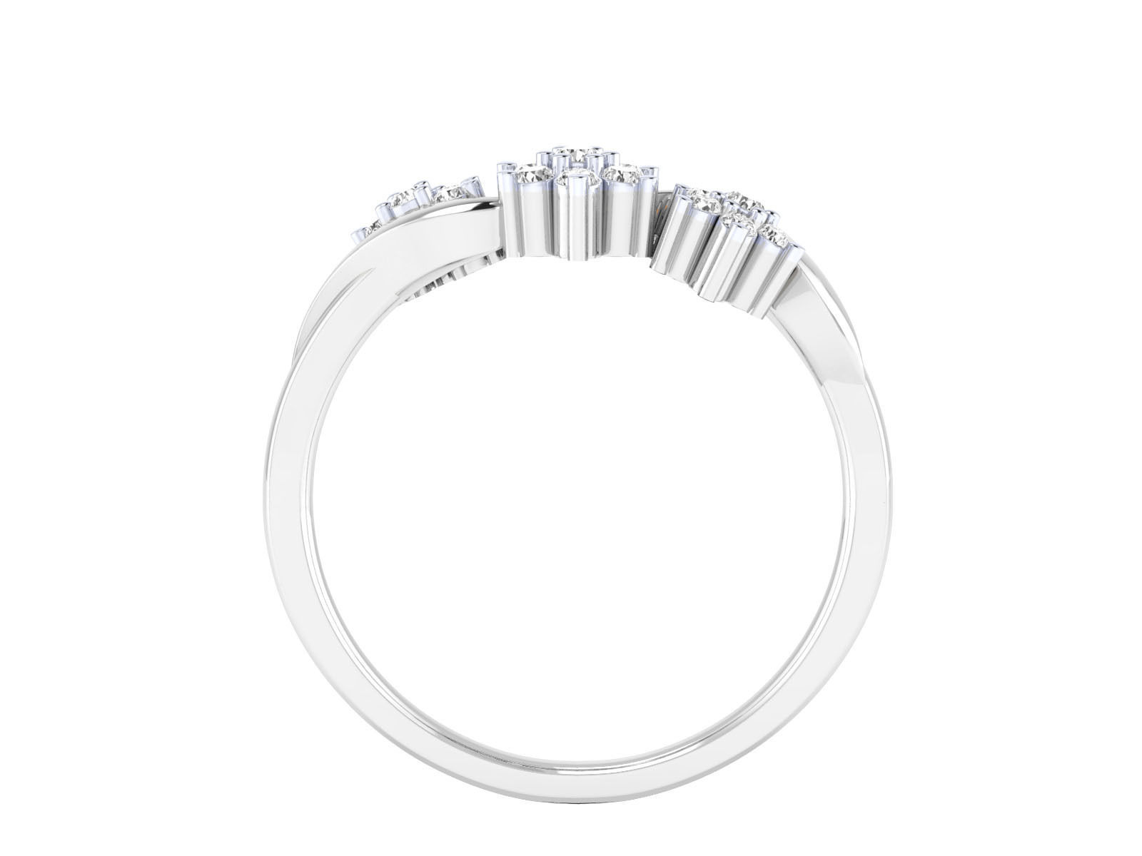 Women ring 3dm render 3D print model 3D print model_5