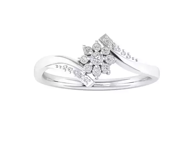 Women ring 3dm render 3D print model