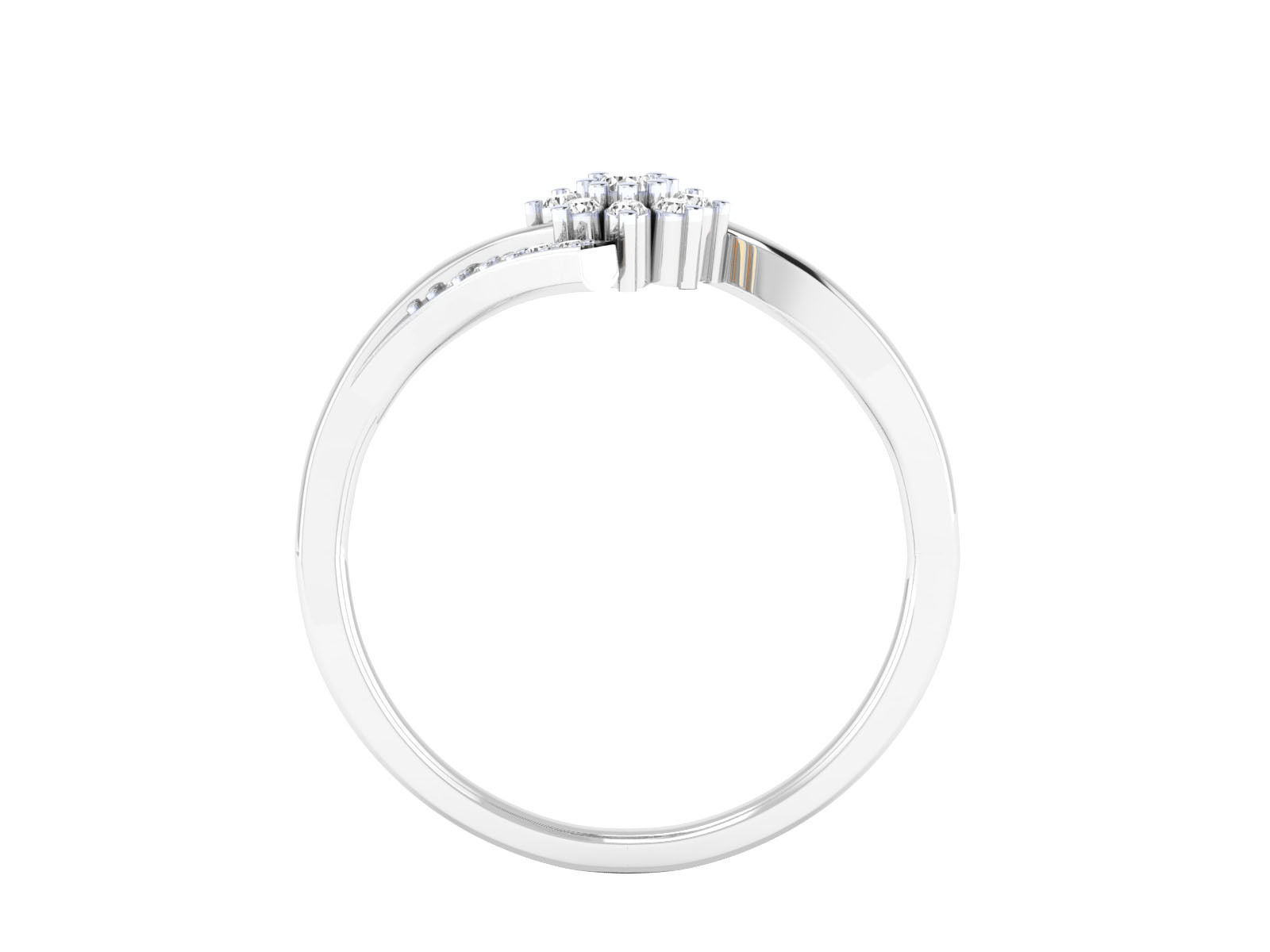 Women ring 3dm render 3D print model 3D print model_3