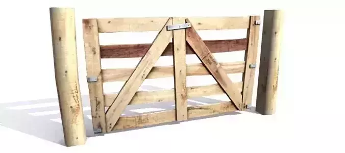 Fence 8 wooden cattle pen