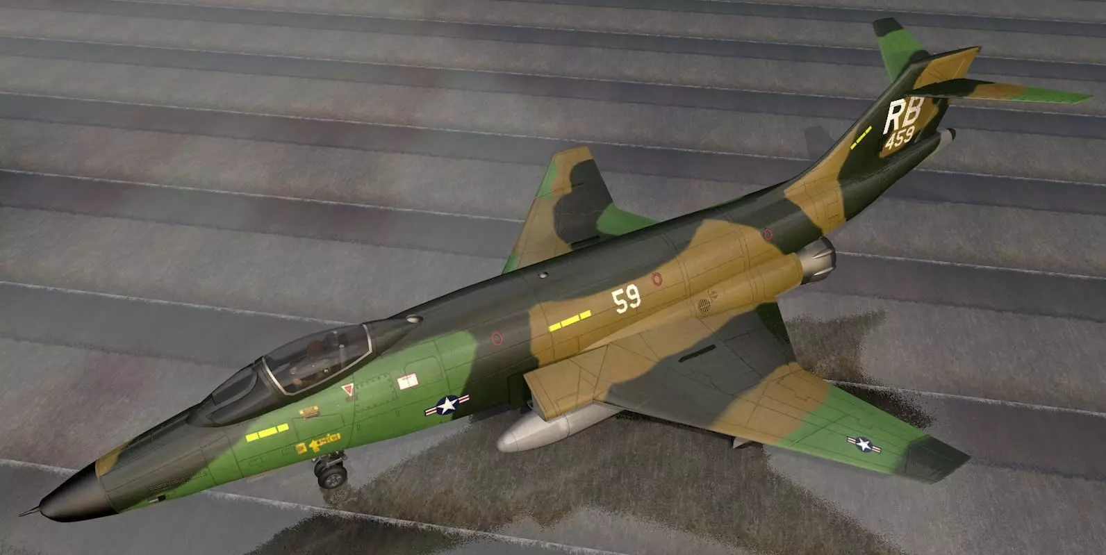 McDonnell RF-101G Voodoo 3D model