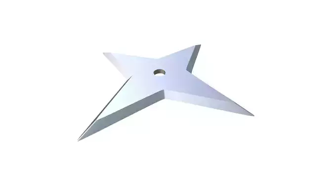 Shuriken star Free 3D print model