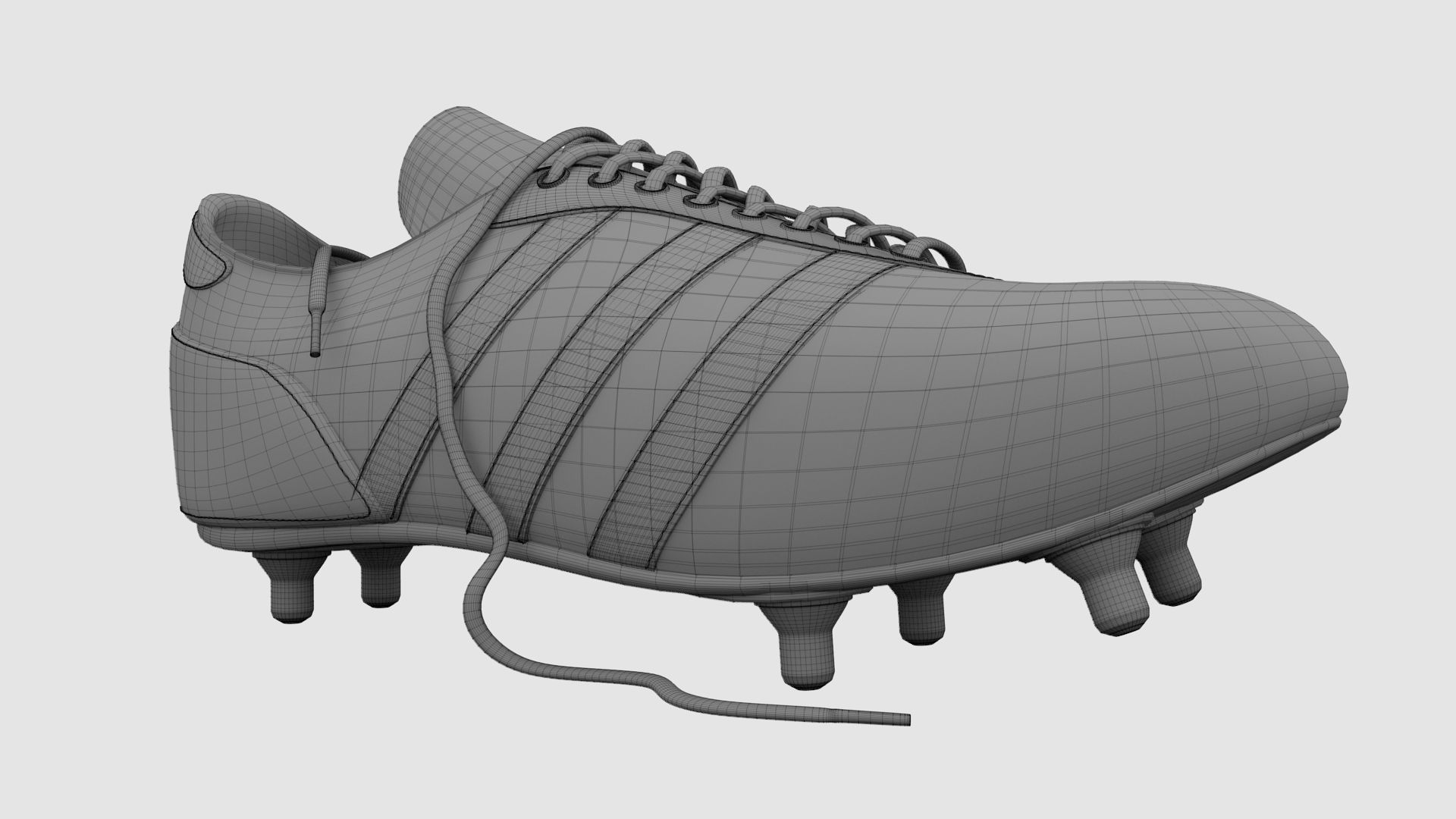 football shoes  3D model_3