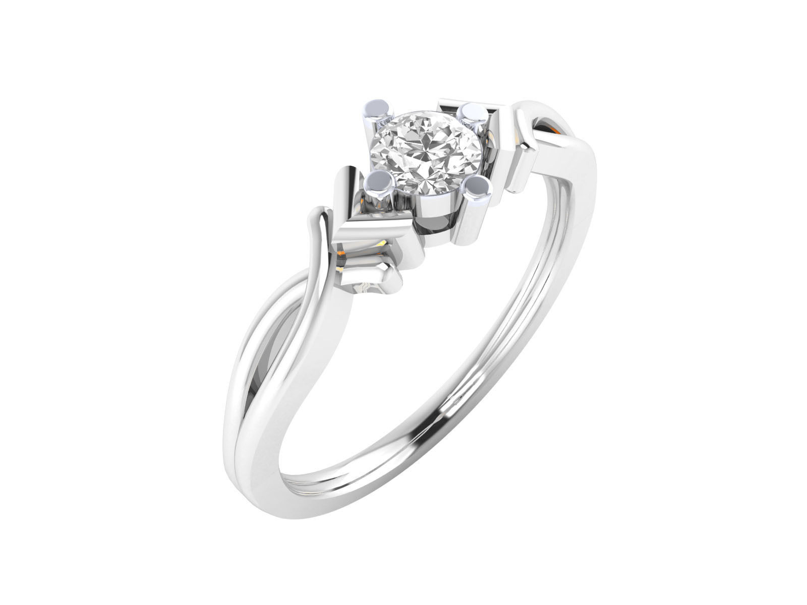 Women ring 3dm render 3D print model 3D print model_3