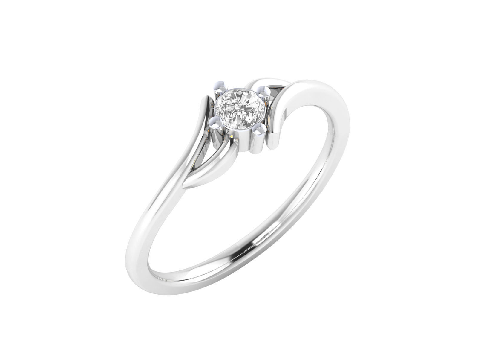 Women ring 3dm render 3D print model 3D print model_3