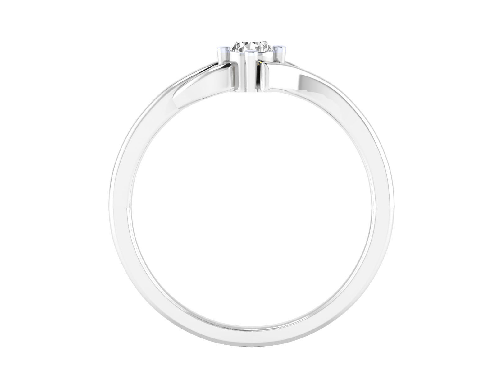 Women ring 3dm render 3D print model 3D print model_10