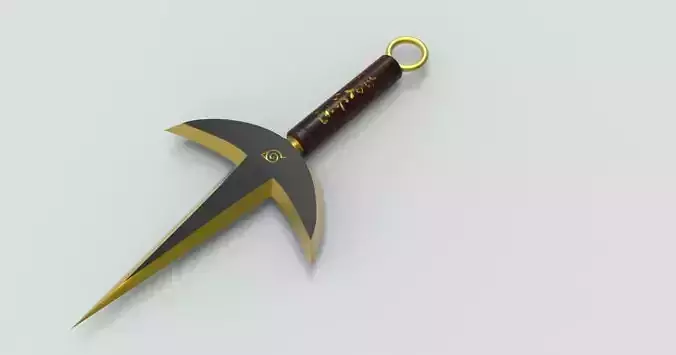 Minato kunai knife - naruto shippuden 3D print model