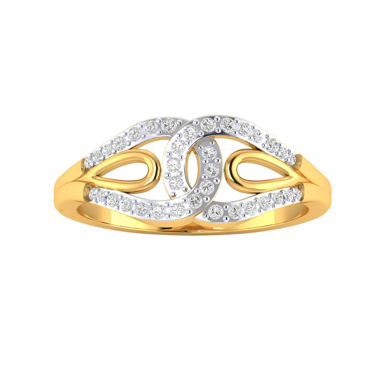 Women ring 3dm render 3D print model 3D print model_5