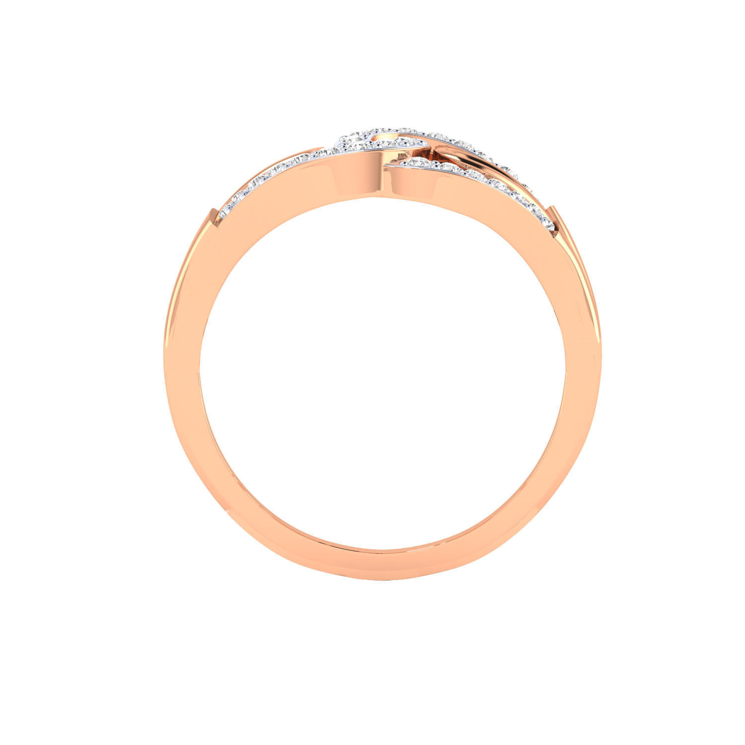 Women ring 3dm render 3D print model 3D print model_6
