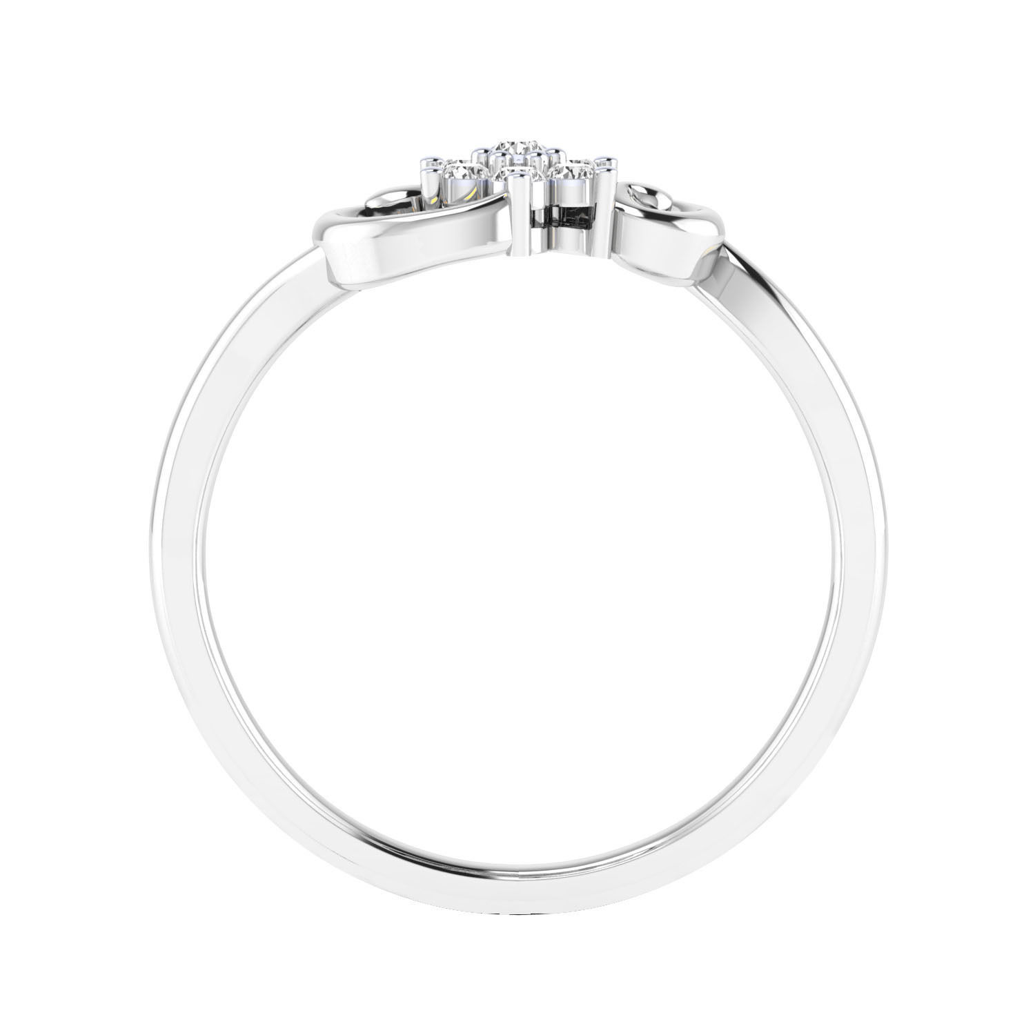 Women ring 3dm render 3D print model 3D print model_9