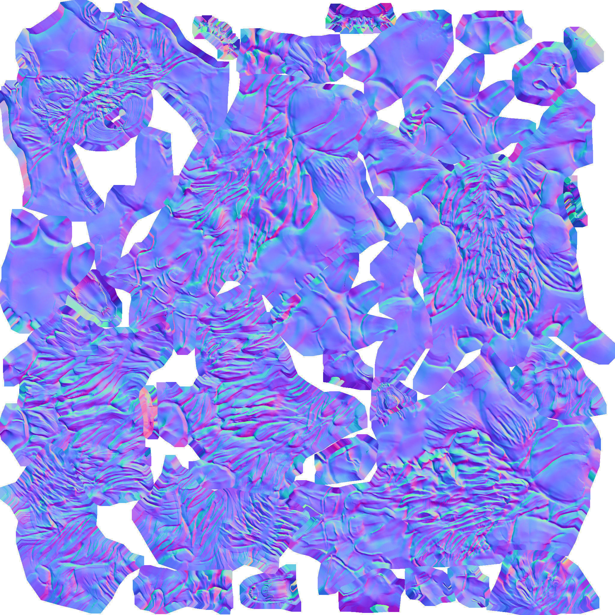 Detective Wolf Low-poly 3D model_34