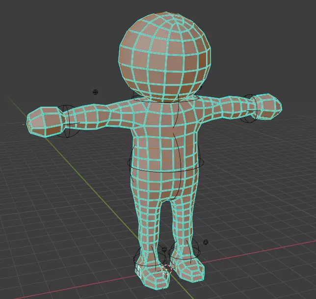 Clean Chibi Model Free low-poly 3D model