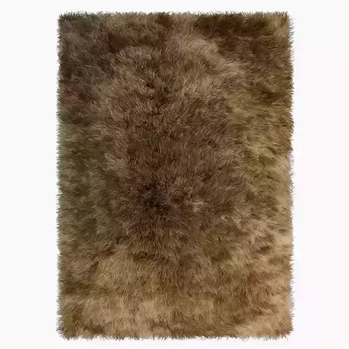 Carpet Shaggy Metallica 3D model