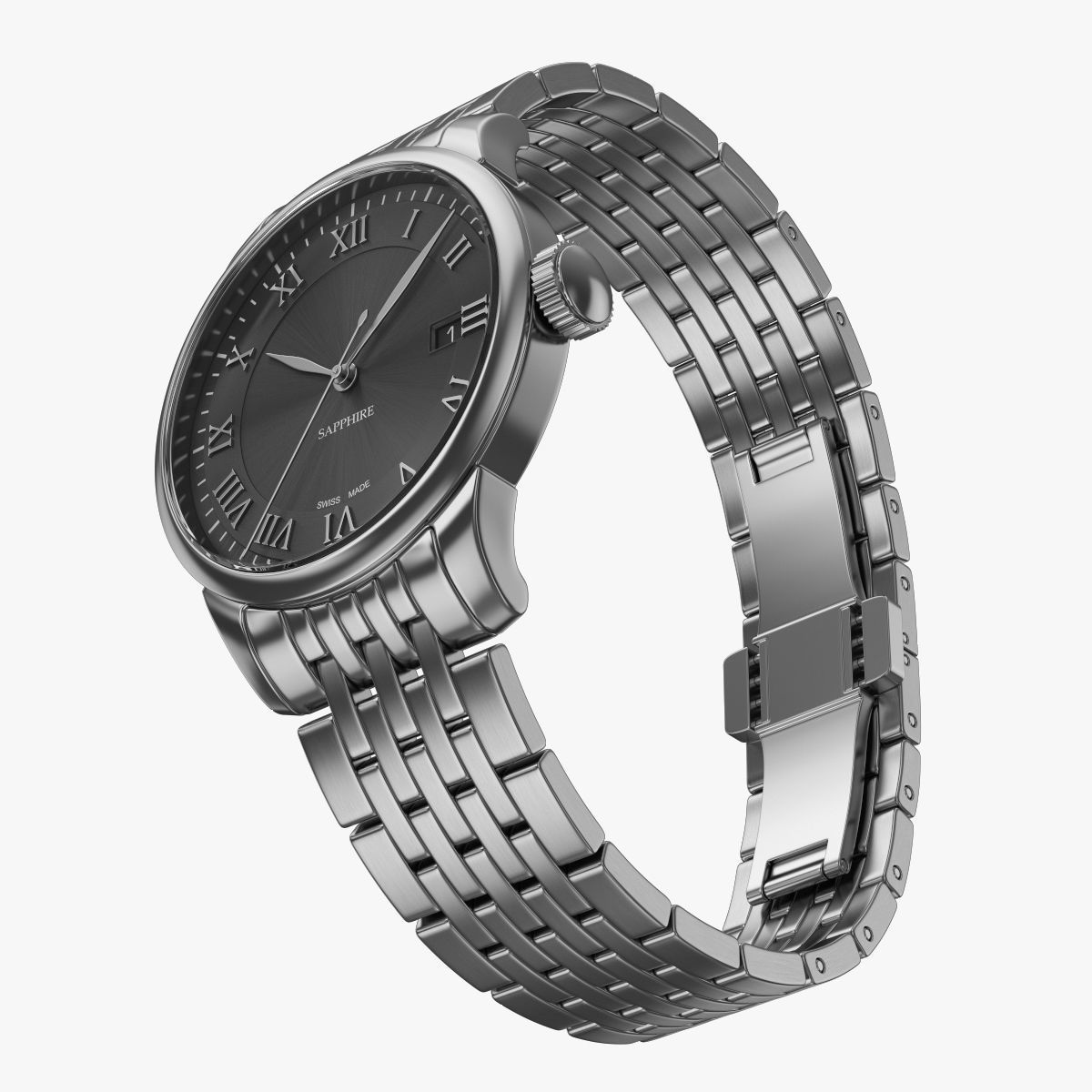 Classic Watch 5 3D model_8